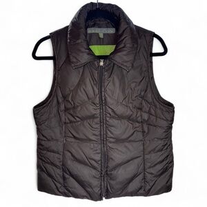 Kenneth Cole Reaction Brown and Green Puffer Vest